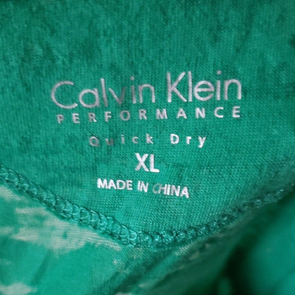 Green burnout top by Calvin Klein - Picture 5 of 5
